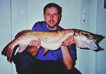 Hecht (101 cm und 16 Pfund) – Uwe Lüppen