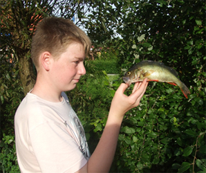 Barsch (30 cm und 0,6 Pfund) – Timo de Vries